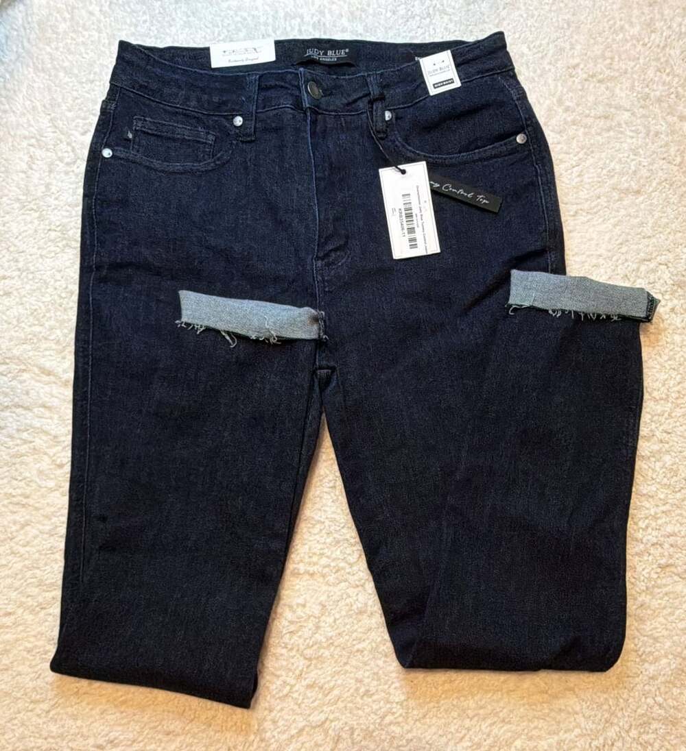 Judy Blue High Waist Tummy Control Skinny Jeans Style JB88703 DK Size 11/30